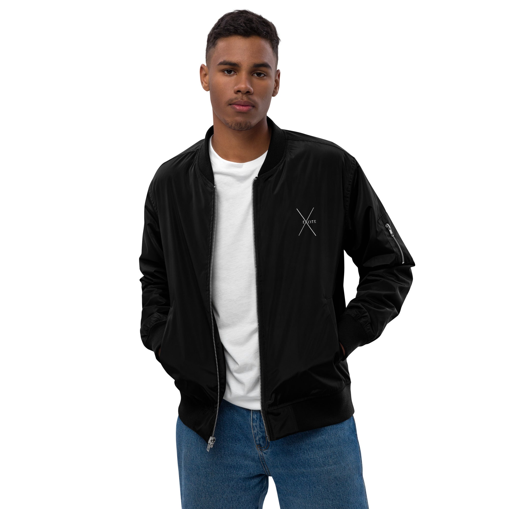 Premium recycled bomber jacket – Excite supply.co